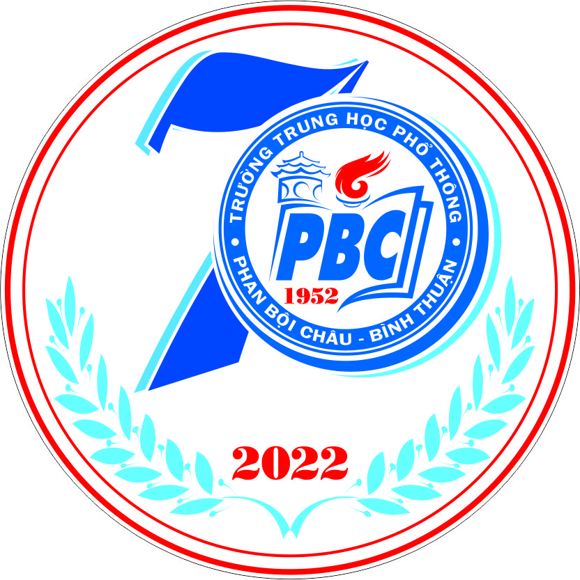 Logo 70 năm Trường THPT Phan Bội Châu
